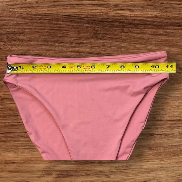 437 Four Three Seven Dusty Pink Aubrey II Bikini Swim Bottoms Medium - Picture 5 of 5